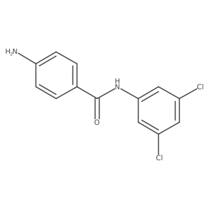 4-Amino-N-(3,5-dichlorophenyl)benzamide结构式