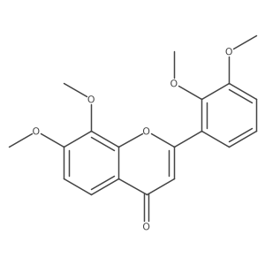 7,8-Dimethoxy-2-(2,3-dimethoxyphenyl)-4h-chromen-4-one结构式