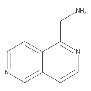 2,6-Naphthyridine-1-methanamine结构式