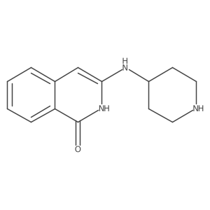 3-[(Piperidin-4-yl)amino]-1,2-dihydroisoquinolin-1-one结构式