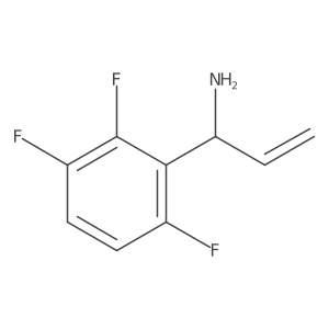(R)-1-(2,3,6-Trifluorophenyl)prop-2-EN-1-amine Structure