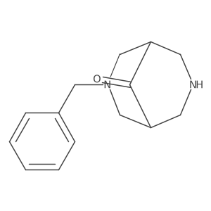 3-Benzyl-3,7-diaza-bicyclo[3.3.1]nonan-9-one Structure