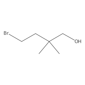 4-Bromo-2,2-dimethylbutan-1-ol Structure