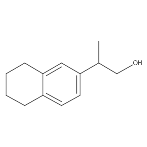 2-(5,6,7,8-Tetrahydronaphthalen-2-yl)propan-1-ol结构式