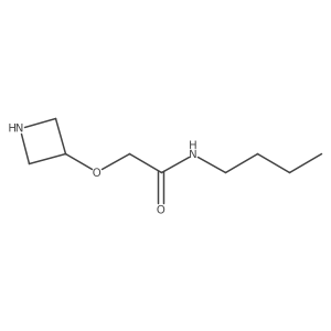 2-(azetidin-3-yloxy)-N-butylacetamide Structure