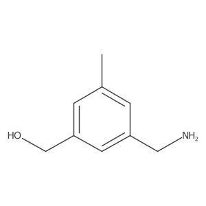 [3-(Aminomethyl)-5-methylphenyl]methanol Structure