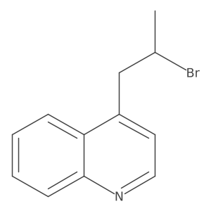 4-(2-Bromopropyl)quinoline结构式