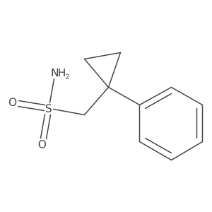 (1-Phenylcyclopropyl)methanesulfonamide Structure