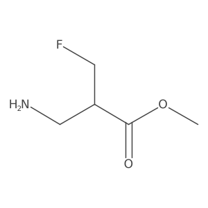 Methyl 3-amino-2-(fluoromethyl)propanoate Structure