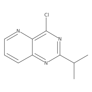 4-Chloro-2-isopropylpyrido[3,2-d]pyrimidine结构式