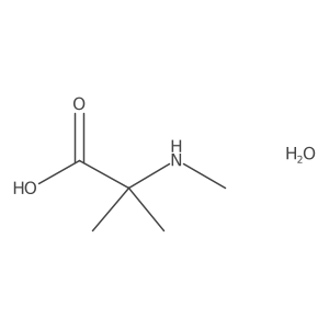 N-Me-alpha-Me-Ala-OH结构式