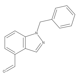 1-Benzyl-1H-indazole-4-carbaldehyde Structure