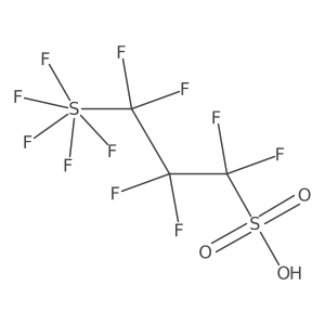 PentaFluoroSulfide perfluoropropane sulfonate Structure