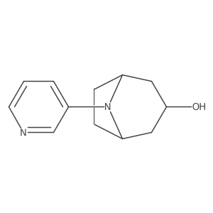 8-(Pyridin-3-yl)-8-azabicyclo[3.2.1]octan-3-ol Structure