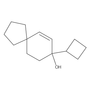 8-Cyclobutylspiro[4.5]dec-6-en-8-ol结构式