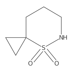 4lambda6-Thia-5-azaspiro[2.5]octane-4,4-dione结构式