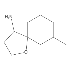 7-Methyl-1-oxaspiro[4.5]decan-4-amine Structure