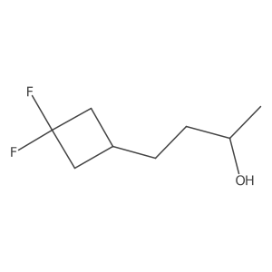 (2S)-4-(3,3-difluorocyclobutyl)butan-2-ol Structure