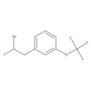 1-(2-Bromopropyl)-3-(trifluoromethoxy)benzene结构式
