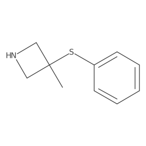 3-Methyl-3-(phenylthio)azetidine Structure