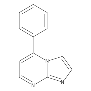 Imidazo[1,2-a]pyrimidine,5-phenyl-结构式