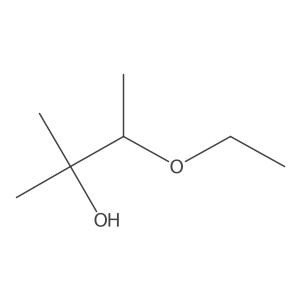 3-Ethoxy-2-methylbutan-2-ol Structure