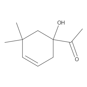 Ethanone, 1-(1-hydroxy-5,5-dimethyl-3-cyclohexen-1-YL)-结构式