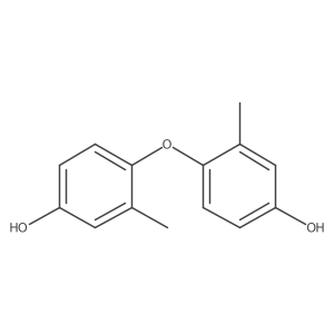 4,4a(2)-Oxybis[3-methylphenol]结构式
