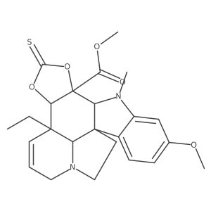 1H-[1,3]Dioxolo[4,5-a]indolizino[8,1-cd]carbazole, Aspidospermidine-3-carboxylic Acid Deriv. Structure