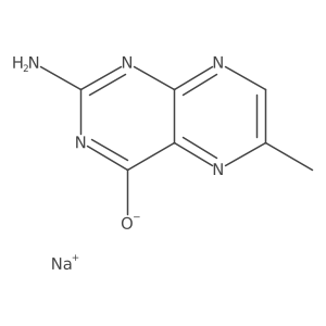 6-Methylpterin Sodium Salt Structure