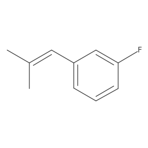 1-Fluoro-3-(2-methyl-1-propen-1-yl)benzene结构式