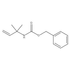 benzyl N-(2-methylbut-3-en-2-yl)carbamate Structure