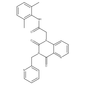 N-(2,6-dimethylphenyl)-2-(2,4-dioxo-3-(pyridin-2-ylmethyl)-3,4-dihydropyrido[3,2-d]pyrimidin-1(2H)-yl)acetamide Structure