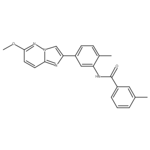 N-(5-(6-methoxyimidazo[1,2-b]pyridazin-2-yl)-2-methylphenyl)-3-methylbenzamide Structure