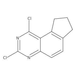 1,3-Dichloro-8,9-dihydro-7H-cyclopenta[F]quinazoline Structure