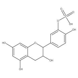 Epicatechin-3'-sulfate结构式