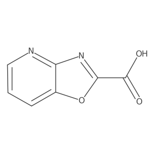 [1,3]Oxazolo[4,5-b]pyridine-2-carboxylic acid Structure