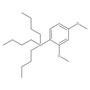 Tributyl(2,4-dimethoxyphenyl)stannane Structure