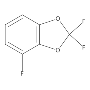 2,2,4-Trifluorobenzo[d][1,3]dioxole Structure