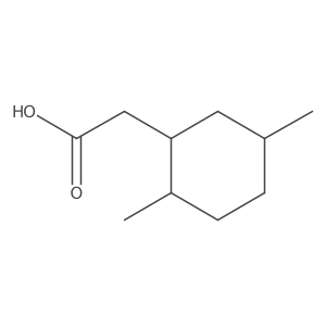 2-(2,5-Dimethylcyclohexyl)acetic acid Structure