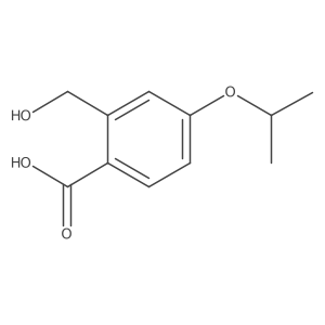 2-(Hydroxymethyl)-4-isopropoxybenzoic acid Structure