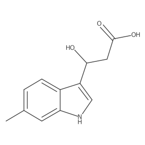 1H-Indole-3-propanoic acid, I(2)-hydroxy-6-methyl- Structure