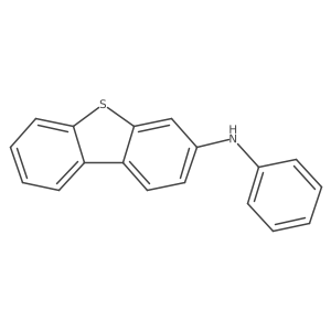 N-phenyl-3-dibenzothiophenamine结构式