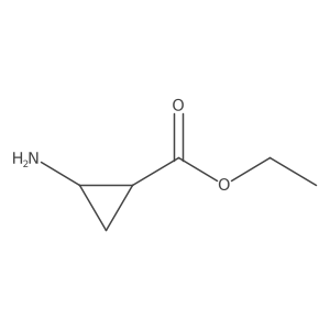 Ethyl 2-aminocyclopropanecarboxylate Structure