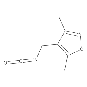 4-(Isocyanatomethyl)-3,5-dimethyl-1,2-oxazole Structure