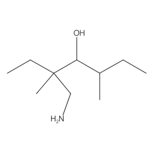 3-(Aminomethyl)-3,5-dimethylheptan-4-ol结构式
