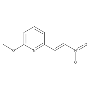 2-Methoxy-6-(2-nitroethenyl)pyridine结构式