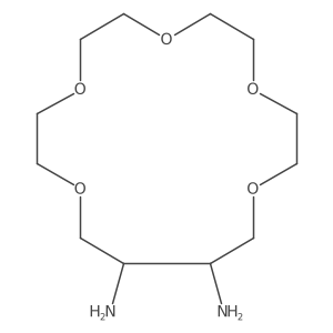 (15S,16S)-1,4,7,10,13-Pentaoxacycloheptadecane-15,16-diamine结构式