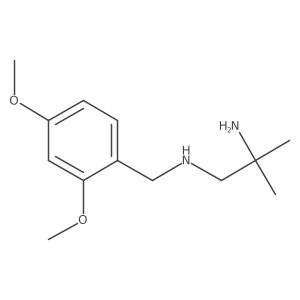 N1-(2,4-dimethoxybenzyl)-2-methylpropane-1,2-diamine Structure