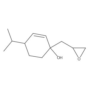 1-[(Oxiran-2-yl)methyl]-4-(propan-2-yl)cyclohex-2-en-1-ol Structure